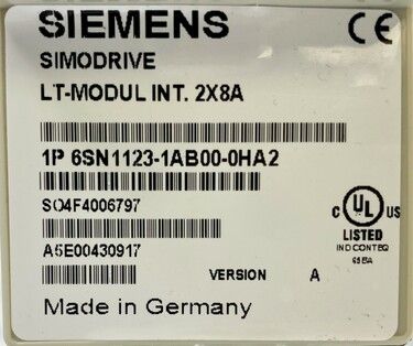 Siemens 6SN1123-1AB00-0HA2 | In Stock Ships Overnight